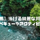 【群馬】泳げる綺麗な川5選！バーベキューや子連れ川遊びも気になる